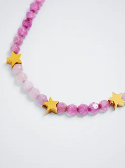 Stainless Steel Bracelet Semiprecious Stones|Parfois Shop