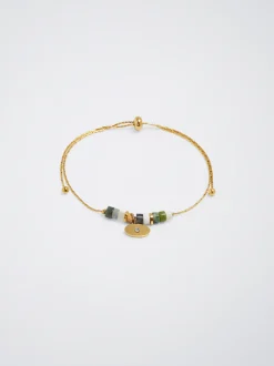 Stainless Steel Bracelet Semiprecious Stones|Parfois Store