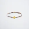 Stainless Steel Bracelet With Medal|Parfois Shop