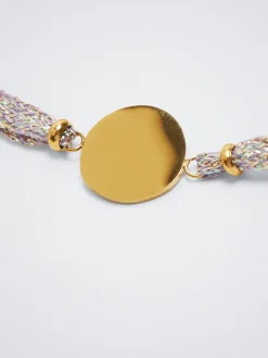 Stainless Steel Bracelet With Medal|Parfois Shop