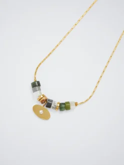 Stainless Steel Bracelet Semiprecious Stones|Parfois Hot