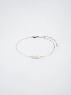 Stainless Steel Bracelet With Freshwater Pearl|Parfois Best