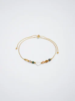 Stainless Steel Bracelet Semiprecious Stones|Parfois Cheap