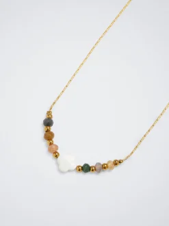 Stainless Steel Bracelet Semiprecious Stones|Parfois Cheap