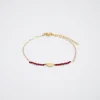 Stainless Steel Bracelet Semiprecious Stones|Parfois Cheap