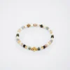 Stainless Steel Bracelet Semiprecious Stones|Parfois New