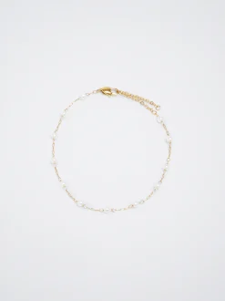 Stainless Steel Bracelet With Pearls|Parfois Fashion