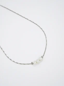 Stainless Steel Bracelet With Freshwater Pearl|Parfois Best
