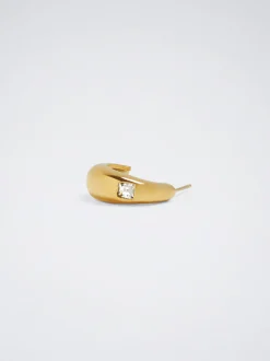 Stainless Steel Crystals Hoop Earrings|Parfois Online