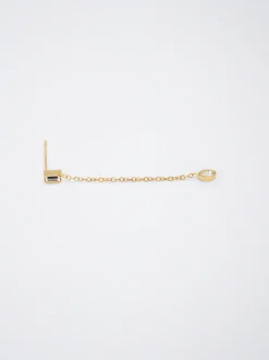 Stainless Steel Earrings With Crystals|Parfois Hot