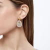 Stainless Steel Earrings With Shell|Parfois Clearance