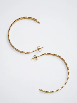 Stainless Steel Enamel Hoop Earrings|Parfois New