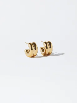 Stainless Steel Hoop Earrings|Parfois Best