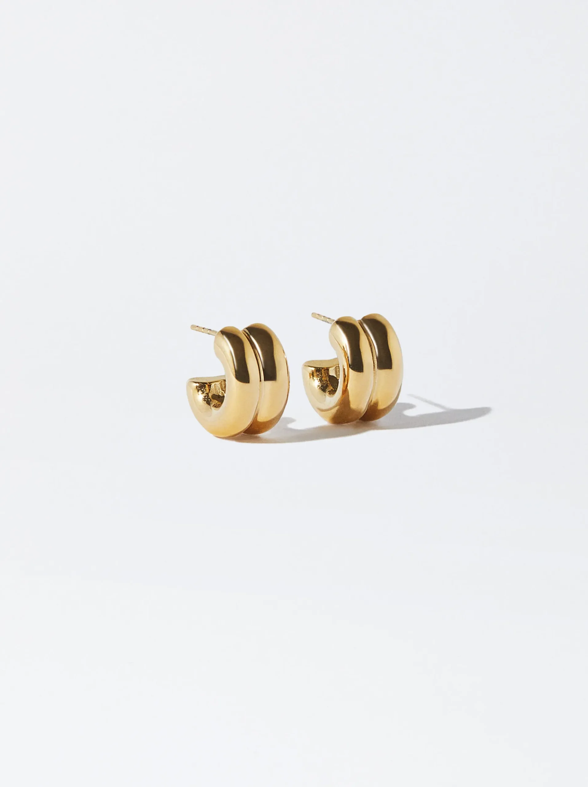 Stainless Steel Hoop Earrings|Parfois Best