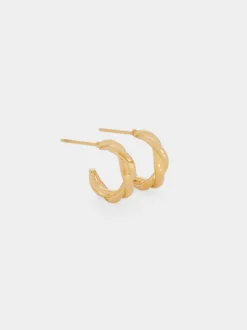 Stainless Steel Hoop Earrings|Parfois Flash Sale