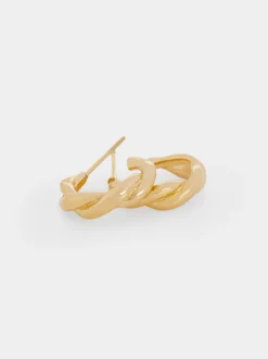 Stainless Steel Hoop Earrings|Parfois Flash Sale
