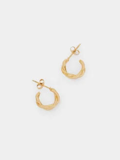 Stainless Steel Hoop Earrings|Parfois Flash Sale
