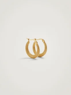 Stainless Steel Hoop Earrings|Parfois Outlet