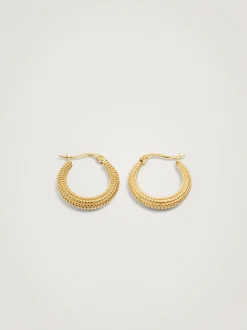Stainless Steel Hoop Earrings|Parfois Outlet