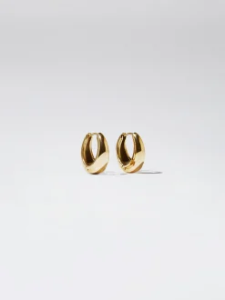 Stainless Steel Hoop Earrings|Parfois Sale