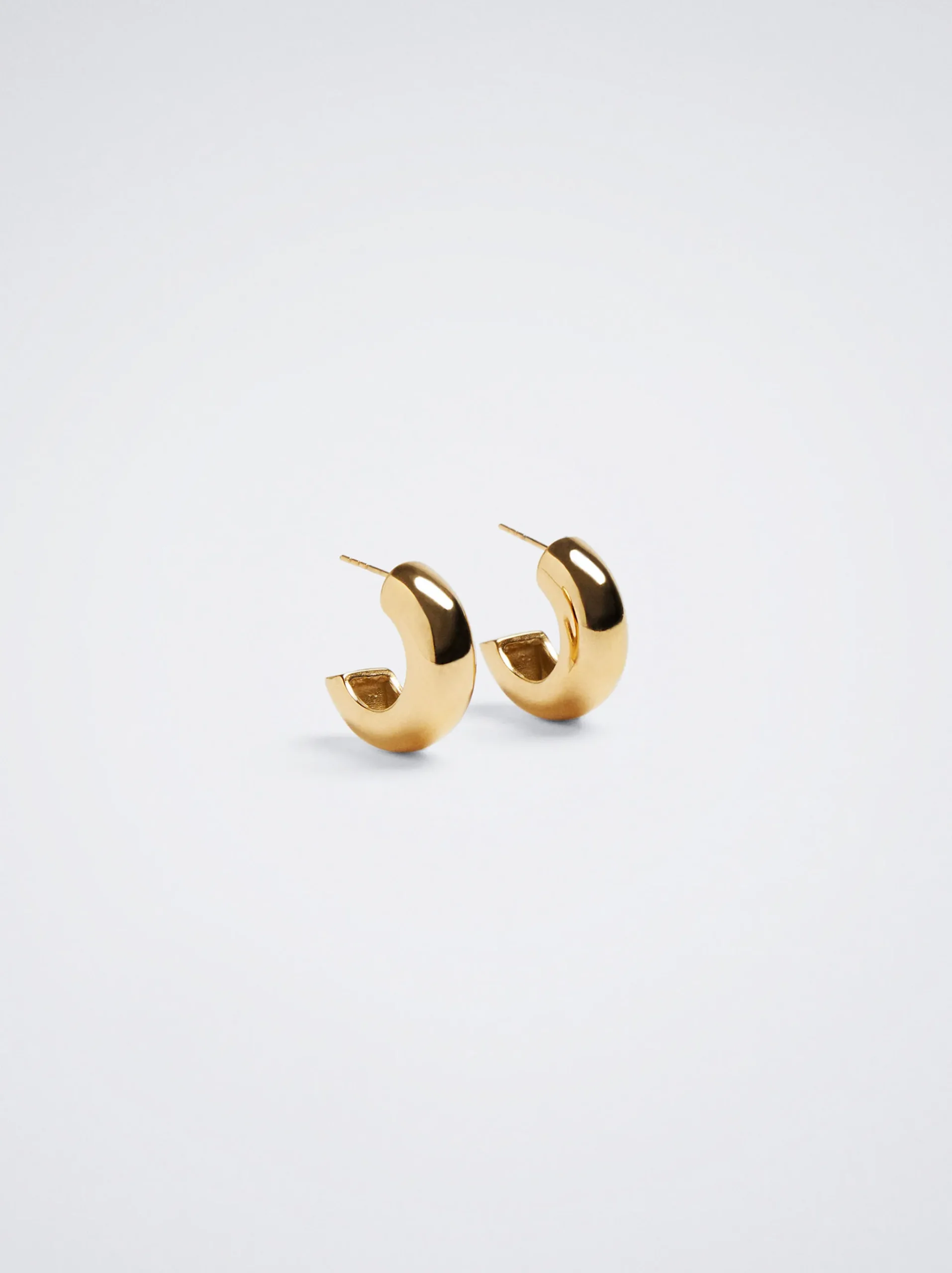 Stainless Steel Hoop Earrings|Parfois Store