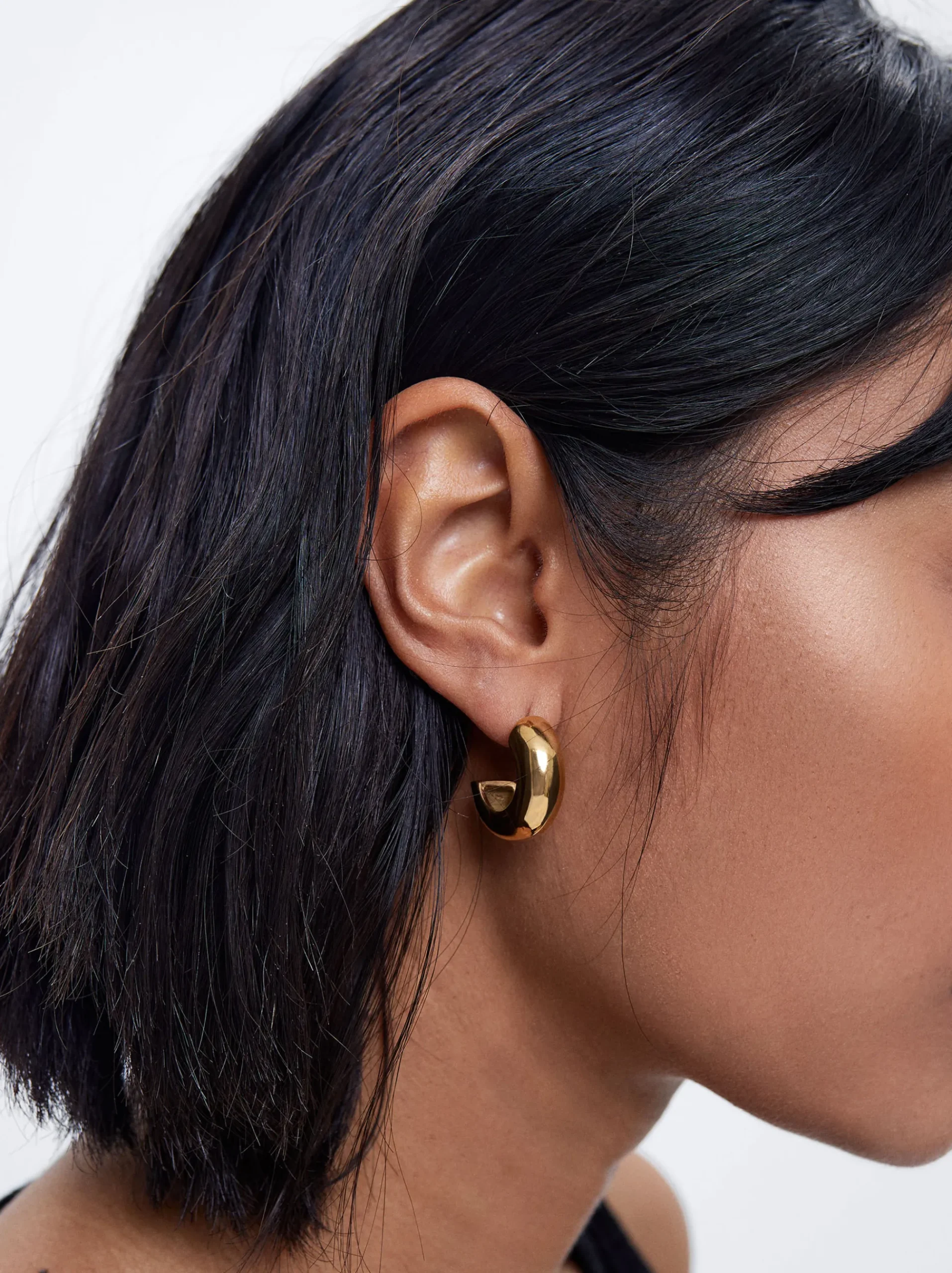 Stainless Steel Hoop Earrings|Parfois Store