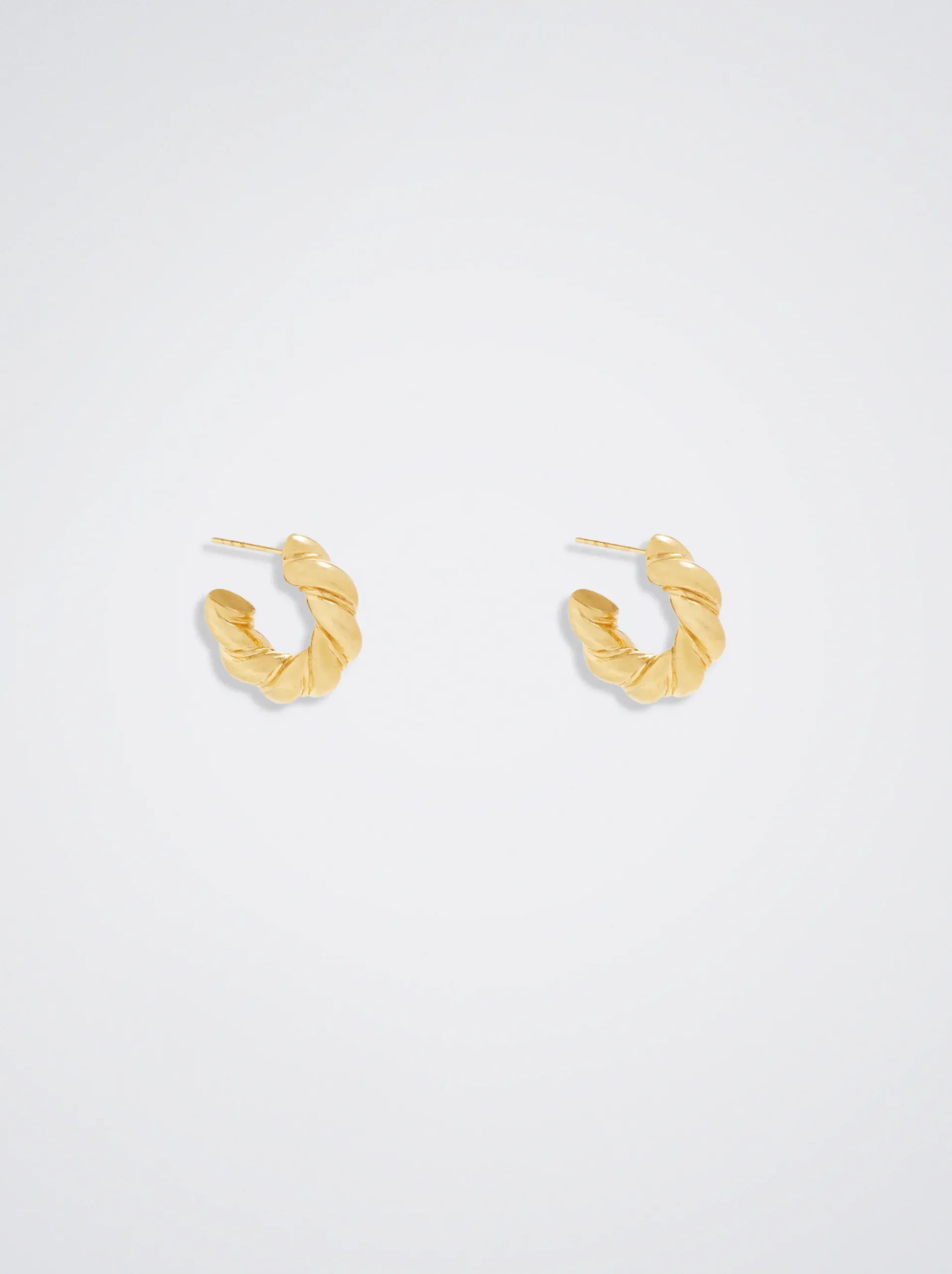 Stainless Steel Hoop Earrings|Parfois Hot
