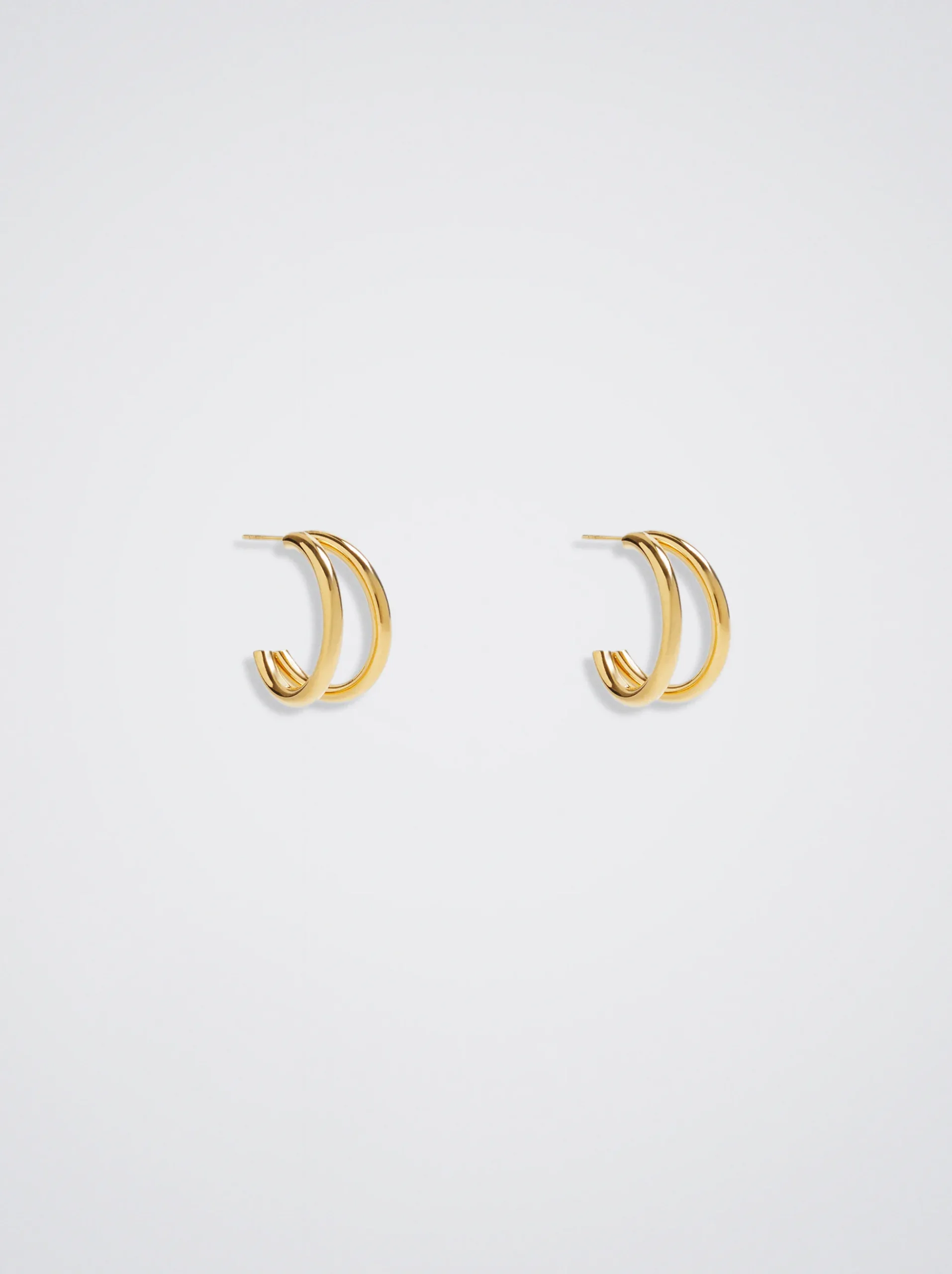 Stainless Steel Hoop Earrings|Parfois Hot