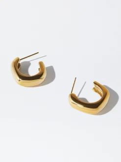 Stainless Steel Hoop Earrings|Parfois Cheap