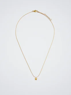 Stainless Steel Necklace With Star|Parfois Sale