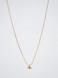 Stainless Steel Necklace With Eye|Parfois Best Sale
