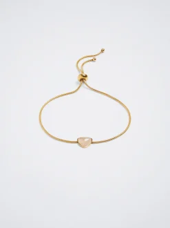 Stainless Steel Heart Bracelet|Parfois Store