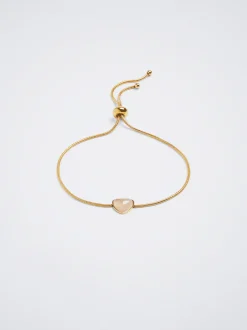 Stainless Steel Heart Bracelet|Parfois Sale
