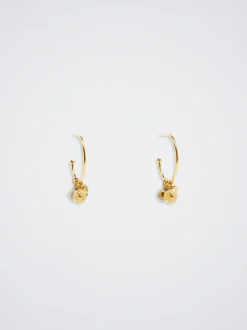 Stainless Steel Hoops With Charms|Parfois Fashion