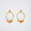 Stainless Steel Multicolour Earrings|Parfois New