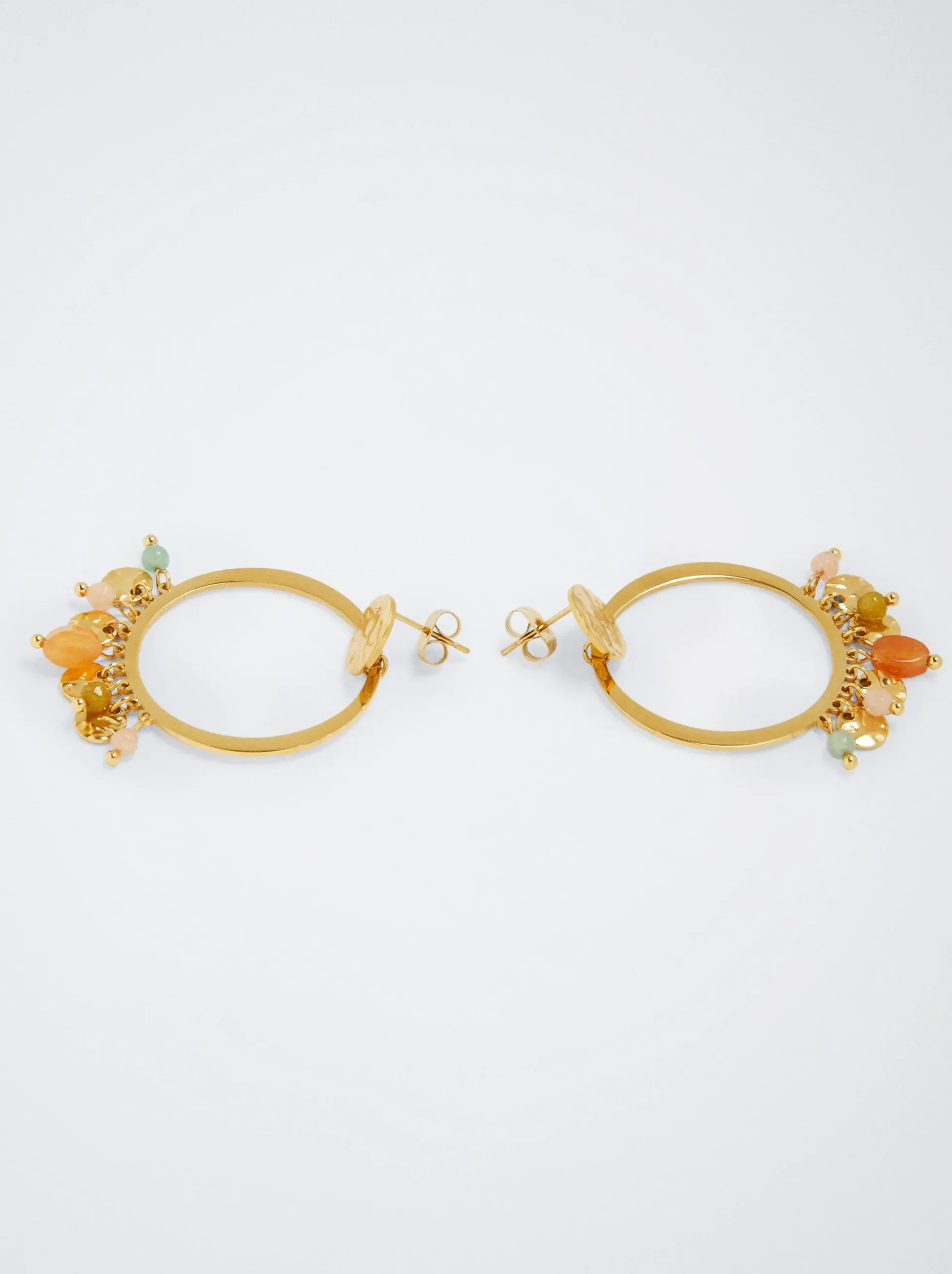 Stainless Steel Multicolour Earrings|Parfois New