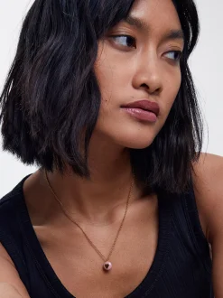 Stainless Steel Necklace With Heart|Parfois Cheap