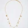 Stainless Steel Necklace With Freshwater Pearl|Parfois Clearance