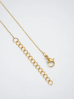 Stainless Steel Necklace With Pearl|Parfois Discount