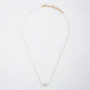 Stainless Steel Necklace With Pearl|Parfois Cheap