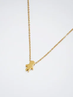 Stainless Steel Necklace With Boy Charm|Parfois Cheap