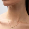 Stainless Steel Necklace With Shamrock|Parfois Cheap