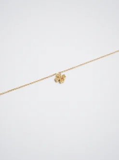 Stainless Steel Necklace With Shamrock|Parfois Cheap