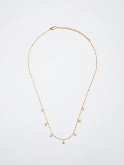 Stainless Steel Necklace With Stars And Zirconia|Parfois Best