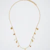 Stainless Steel Necklace With Freshwater Pearl|Parfois Cheap