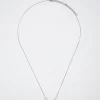 Stainless Steel Necklace With Freshwater Pearl|Parfois Flash Sale