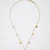 Stainless Steel Necklace With Hearts|Parfois Discount