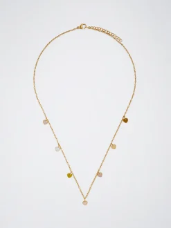 Stainless Steel Necklace With Hearts|Parfois Discount
