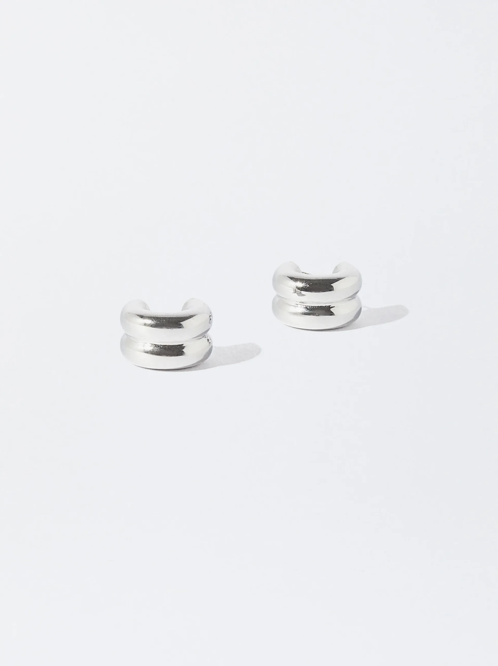 Stainless Steel Hoop Earrings|Parfois Flash Sale