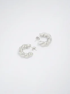 Stainless Steel Hoop Earrings|Parfois Shop